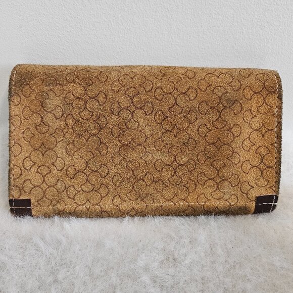 Cute suede wallet 7×4" - Picture 2 of 5